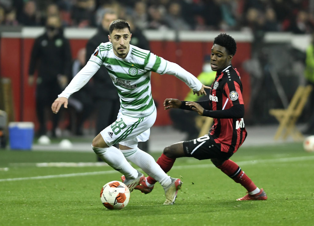 Celtic defender Josip Juranovic
