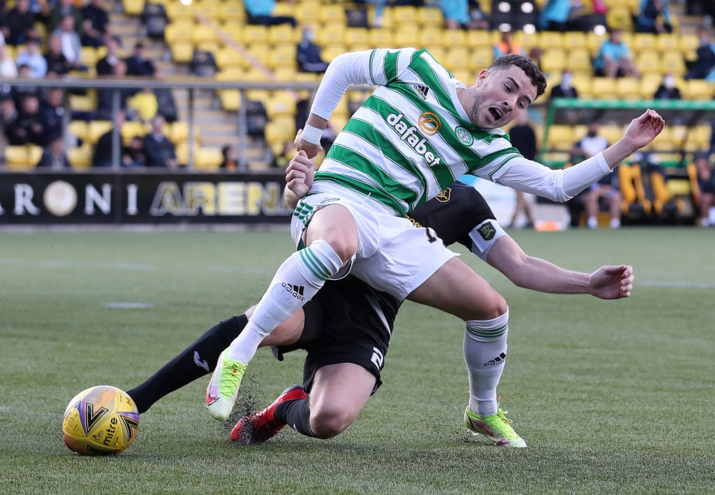 Celtic winger Mikey Johnston