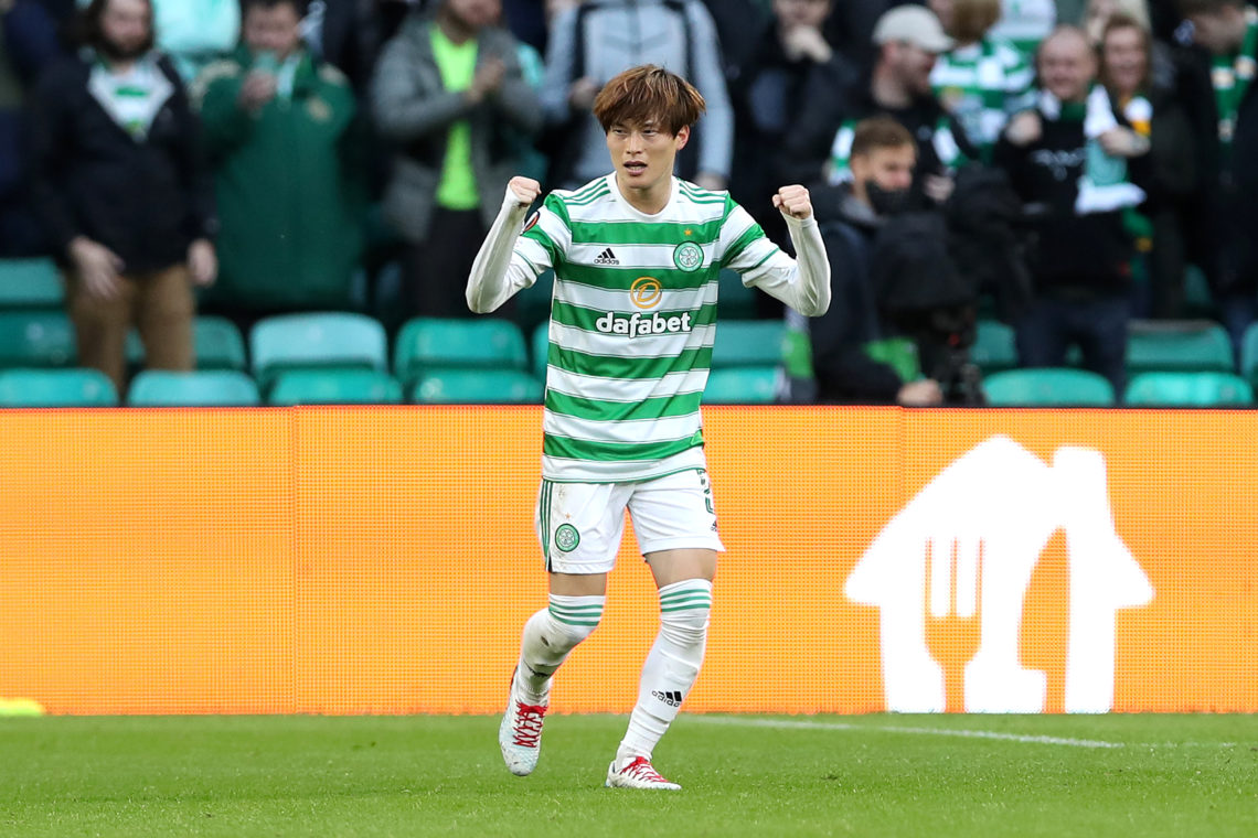 Celtic boss issues Kyogo update ahead of Cup Final