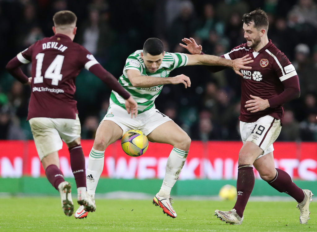 Celtic overcame a real stiff battle last night