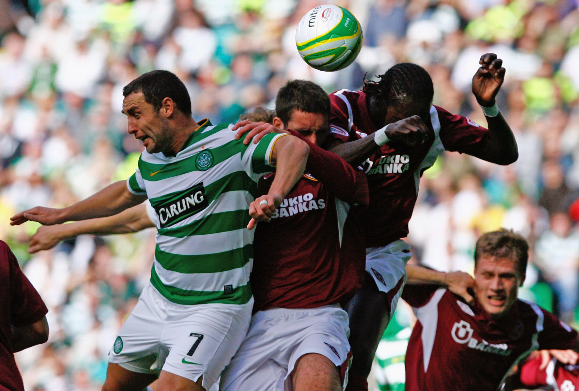 Scott McDonald in action for Celtic