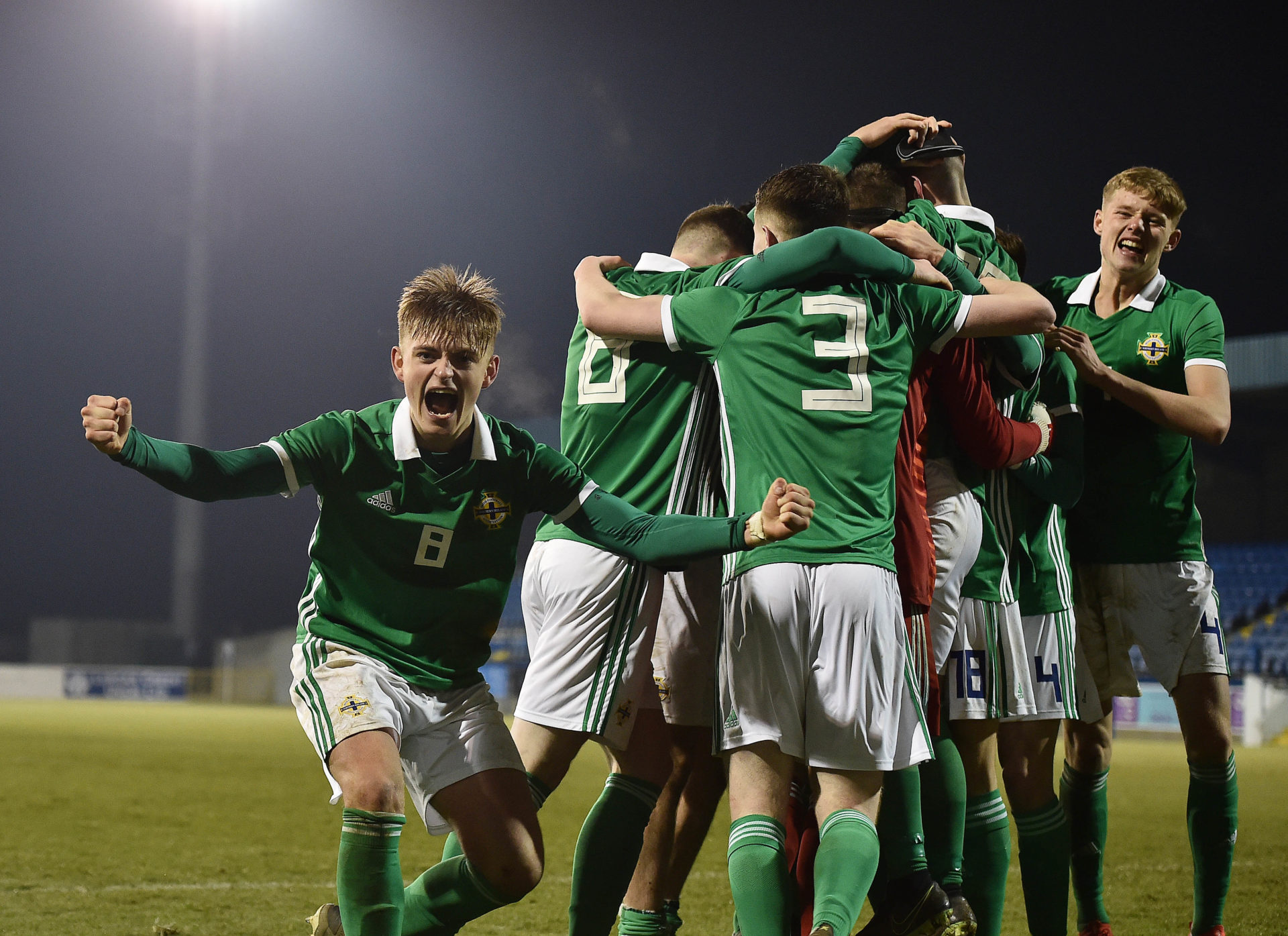 U19 Northern Ireland v U19 Germany - U19 Four-Nations Tournament