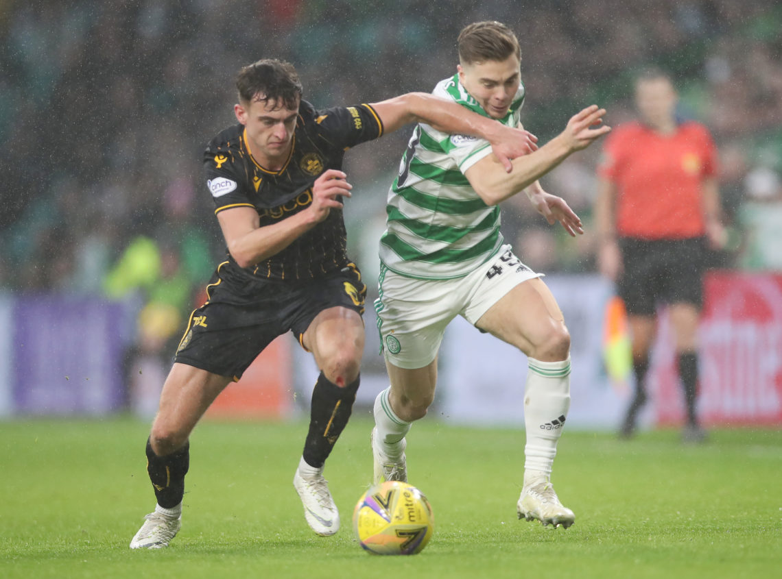 James Forrest insists players can learn from the latest impressive arrival at Lennoxtown