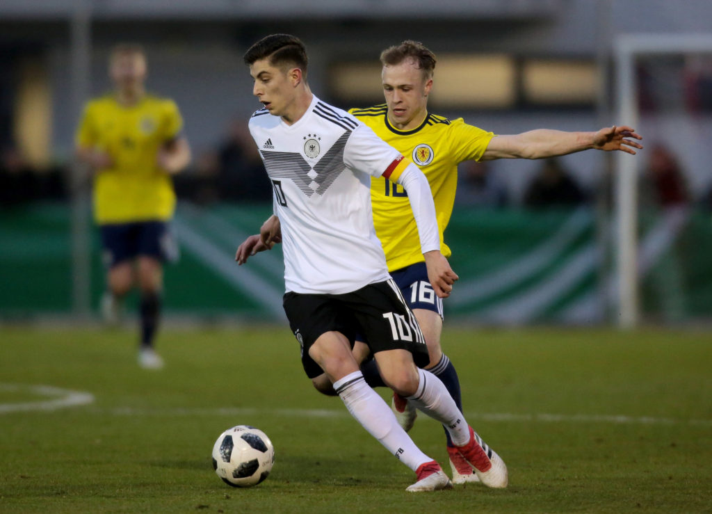 U19 Germany v U19 Scotland - UEFA Under19 European Championship Qualifier
