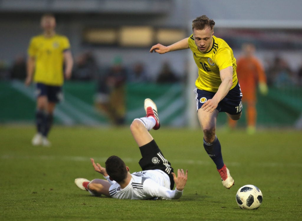 U19 Germany v U19 Scotland - UEFA Under19 European Championship Qualifier