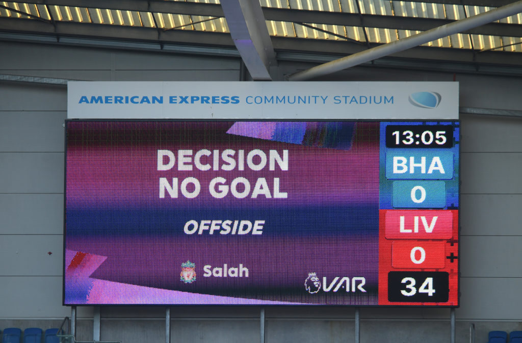 Brighton & Hove Albion v Liverpool - Premier League