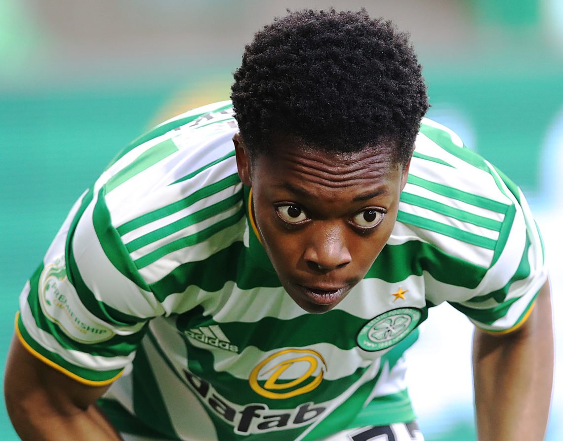Lennoxtown coach states Celtic starlet Karamoko Dembele is "training really well"