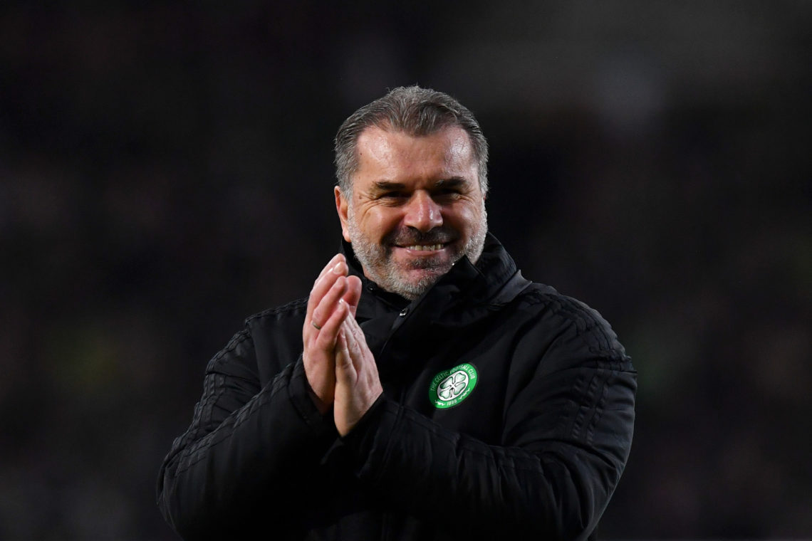 Ange Postecoglou makes priceless remark about Celtic supporters singing his name