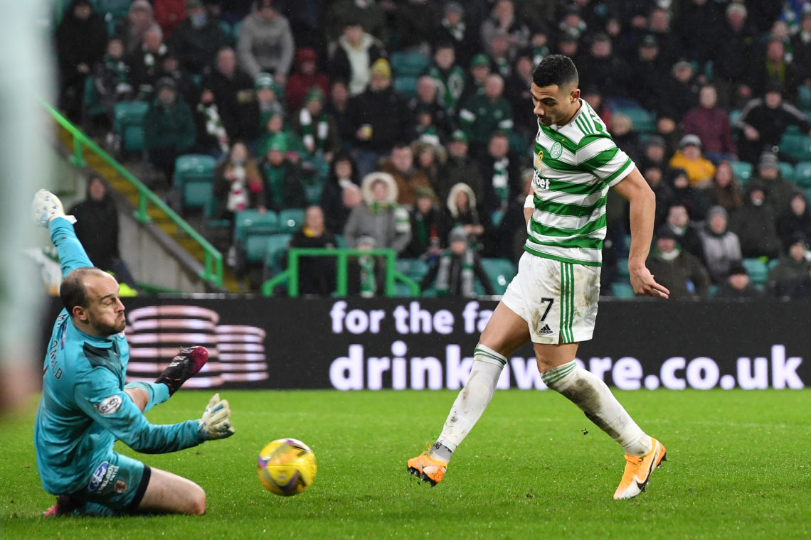 "Marked his arrival big time"; Giorgos Giakoumakis wows Michael Stewart with Celtic heroics