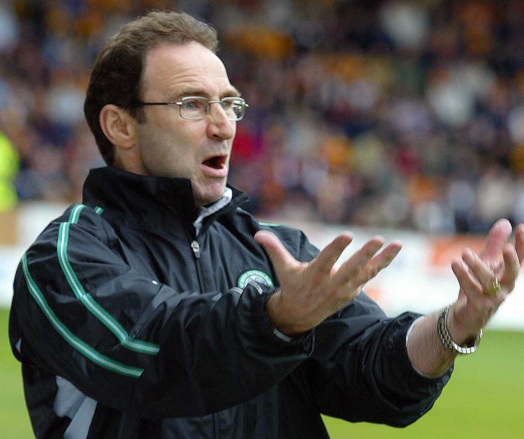 Celtics manager Martin O'Neil directs hi