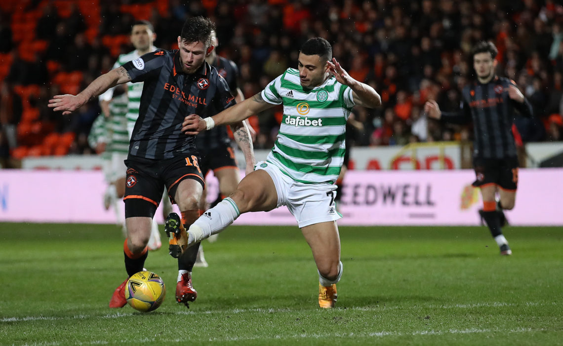 Dundee United player laughably claims there wasn't much between them and Celtic
