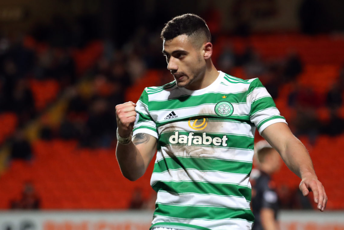 Ange explains why all of Giorgos Giakoumakis' Celtic goals have been one-touch finishes