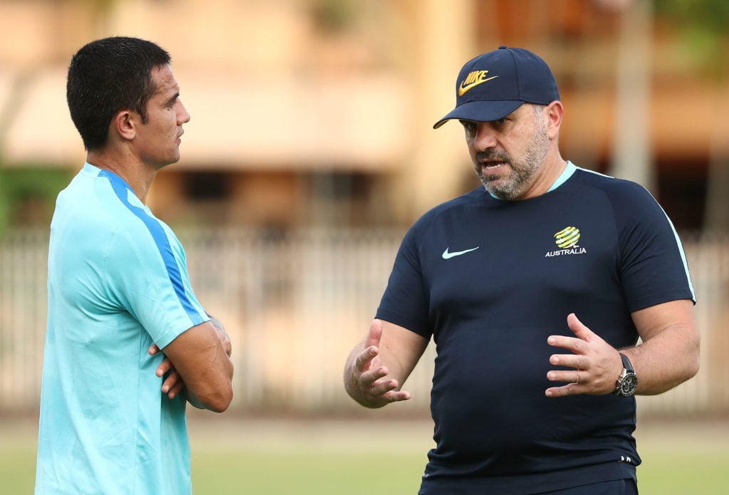 Australian Socceroos Training Session