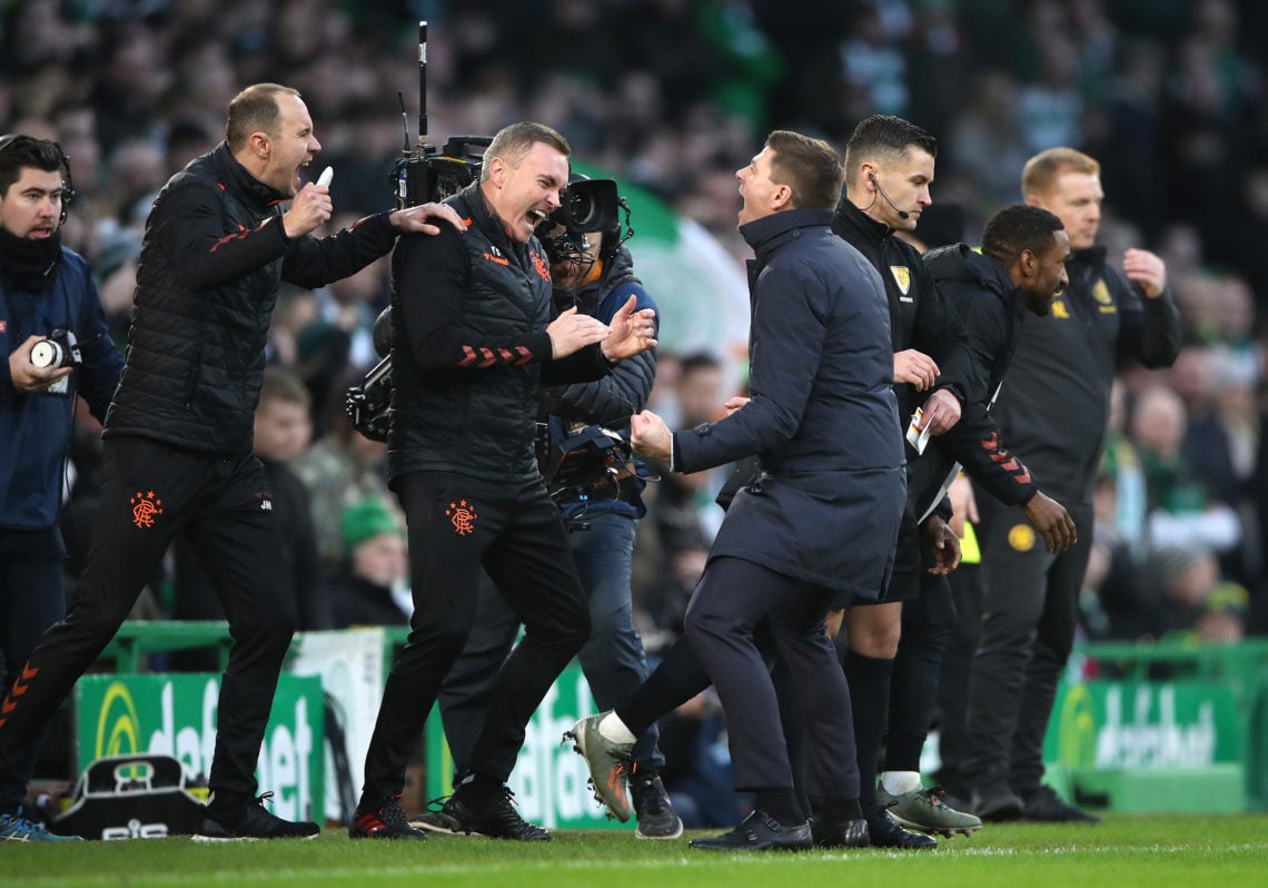 Steven Gerrard admits regret to Gary Neville over Celtic Park moment that badly backfired on rivals