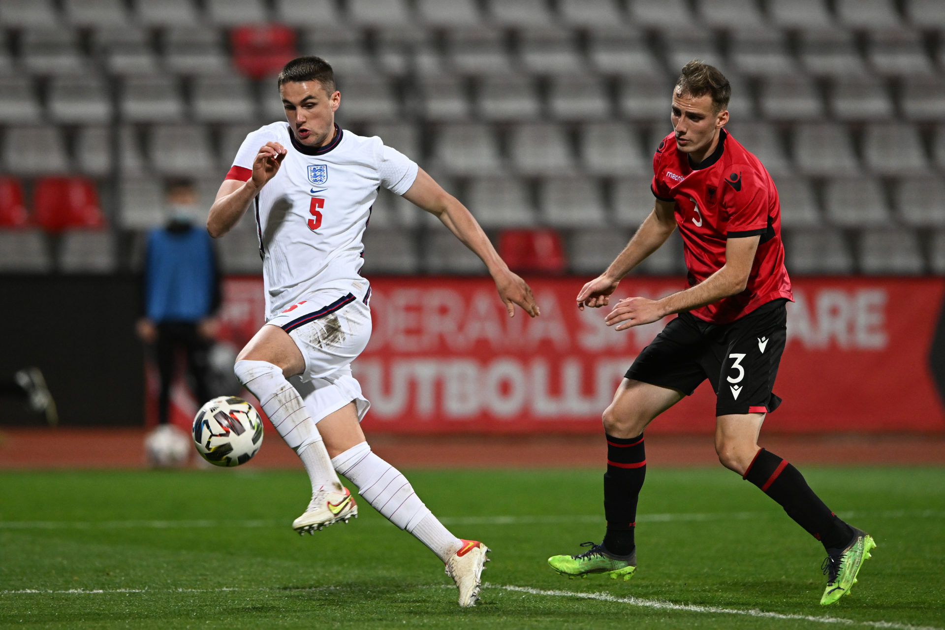 Albania U21 v England U21 - UEFA European Under-21 Championship Qualifier