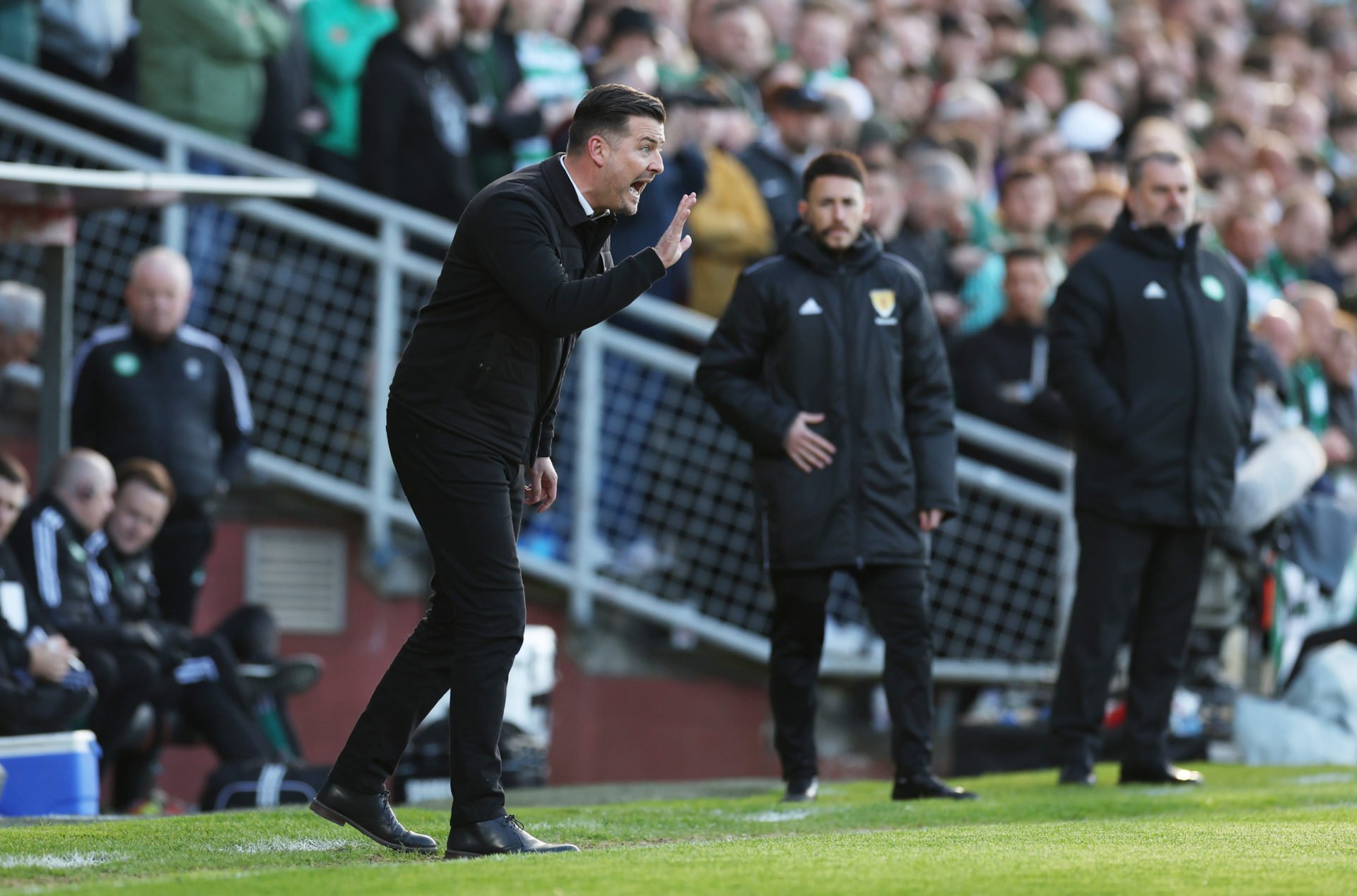 Celtic crowned Scottish Premiership champions after draw at Dundee