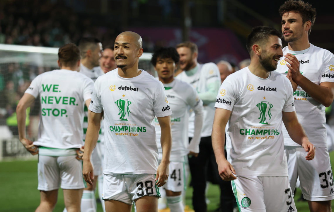 Eintracht Frankfurt star responds to Daizen Maeda's Celtic title win; J-League players join in