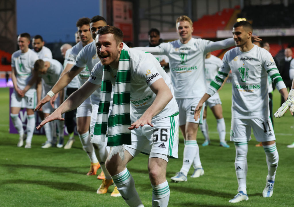 Celtic crowned Scottish Premiership champions after draw at Dundee