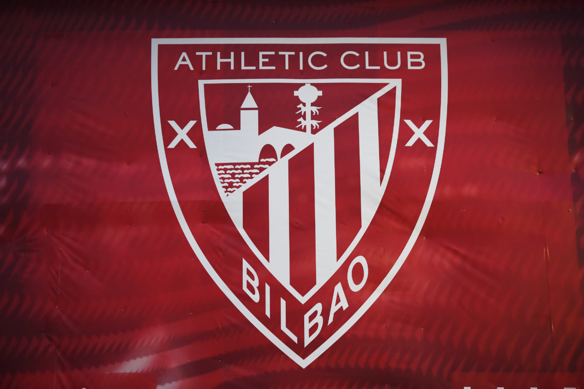 Athletic Bilbao congratulate Celtic immediately after championship success