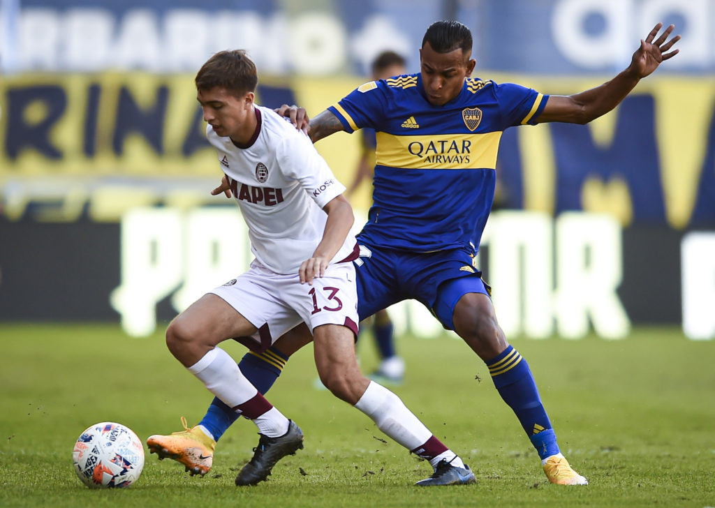 Boca Juniors v Lanus - Copa de la Liga Profesional 2021