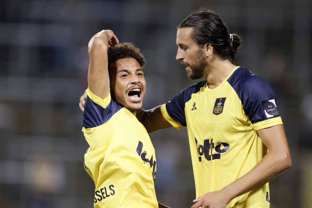 SOCCER JPL D1 UNION SAINT-GILLOISE VS ZULTE-WAREGEM