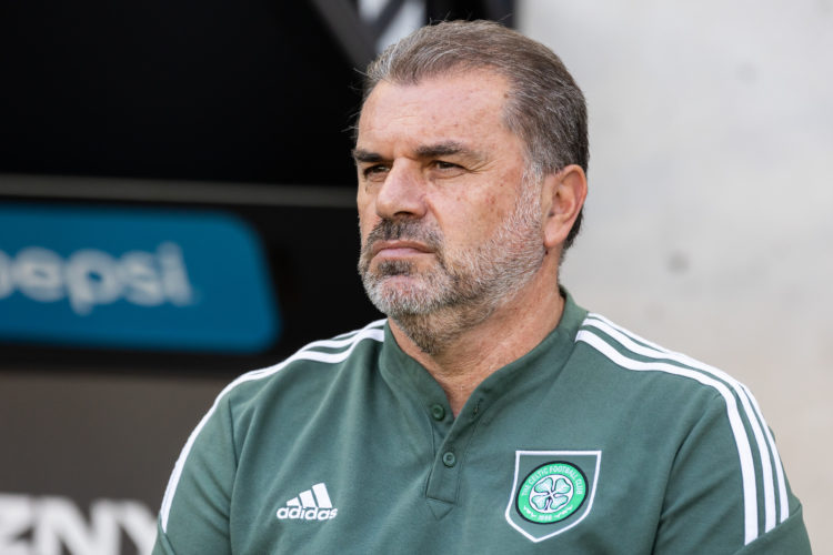 Ange Postecoglou coach of Celtic FC seen during the friendly