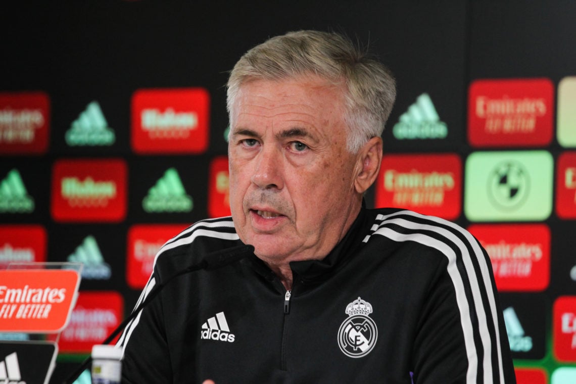 Real Madrid boss Carlo Ancelotti reacts to Celtic draw