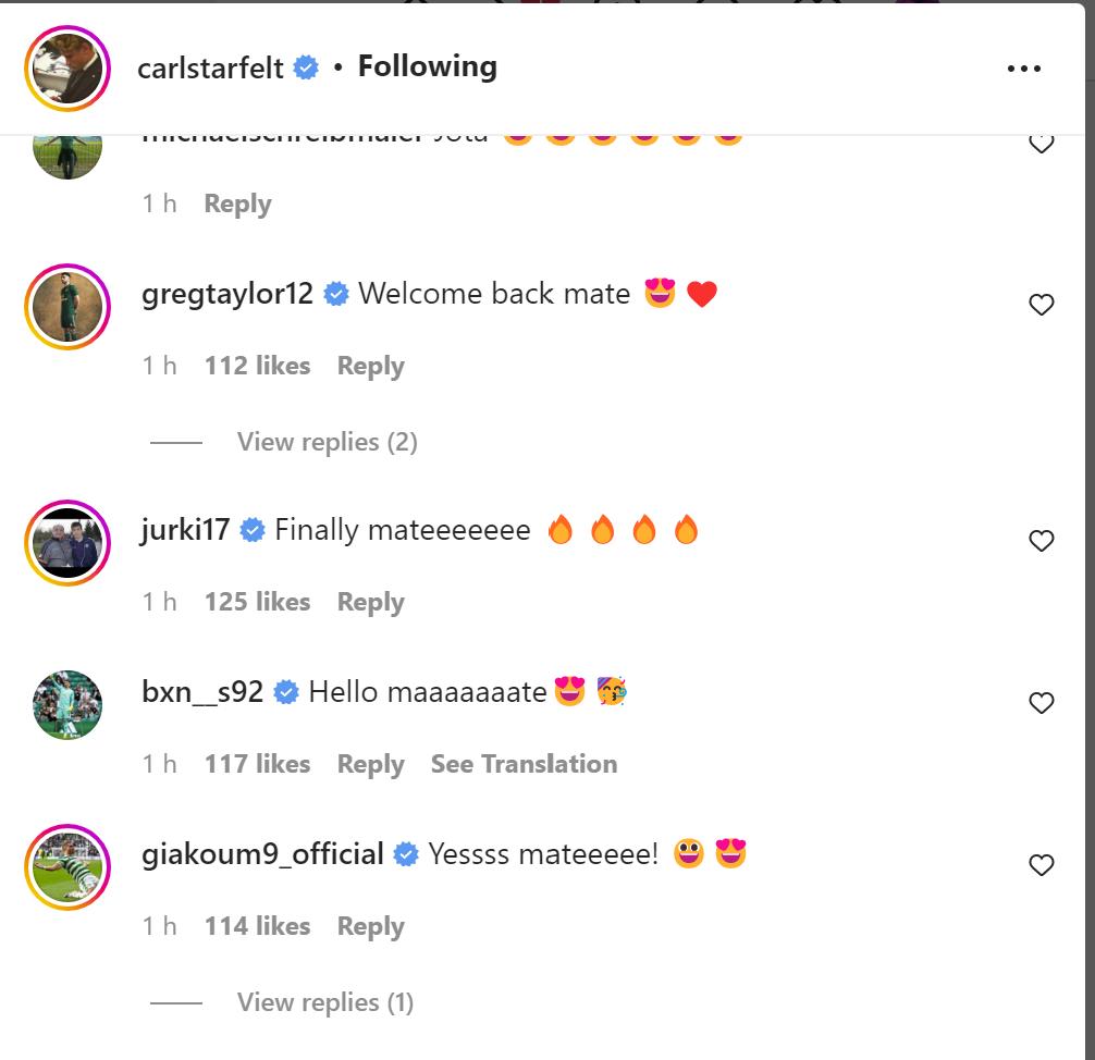 Carl Starfelt Instagram