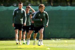 Celtic FC Training Session And Press Conference
