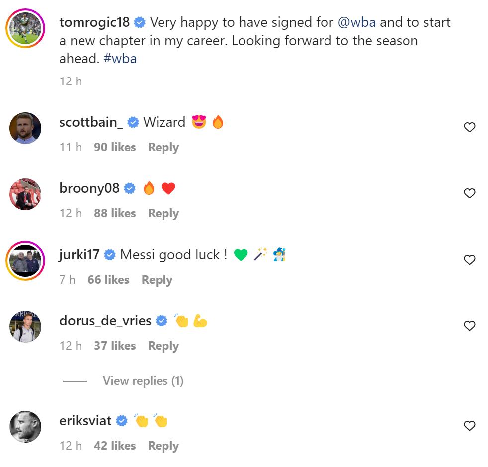 Tom Rogic Instagram