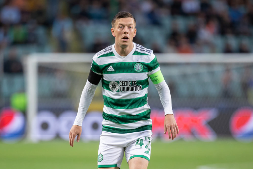 Callum McGregor of Celtic FC seen in action during the UEFA