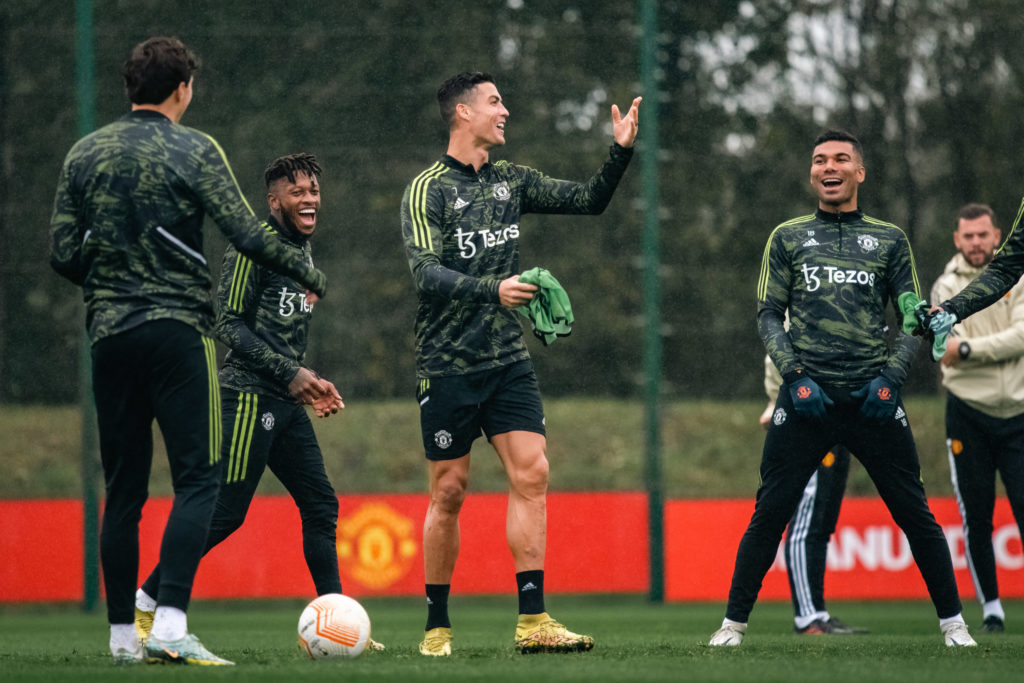 Manchester United Training and Press Conference