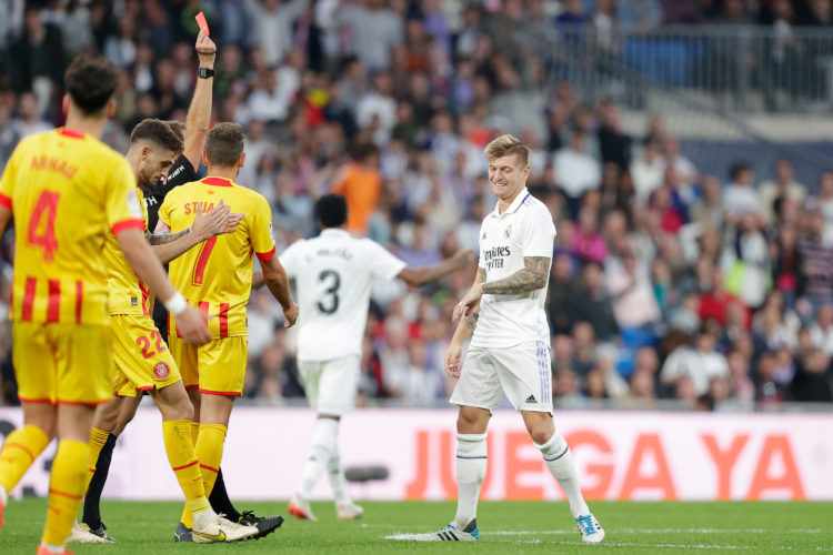 Real Madrid drop rare points ahead of Celtic test as iconic midfielder lands first career red card