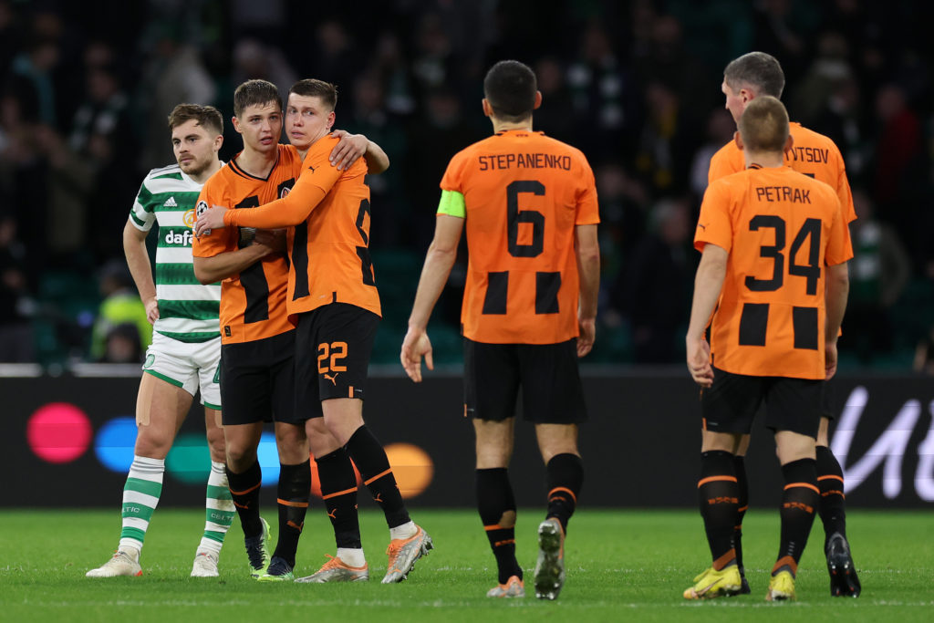 Celtic FC v Shakhtar Donetsk: Group F - UEFA Champions League