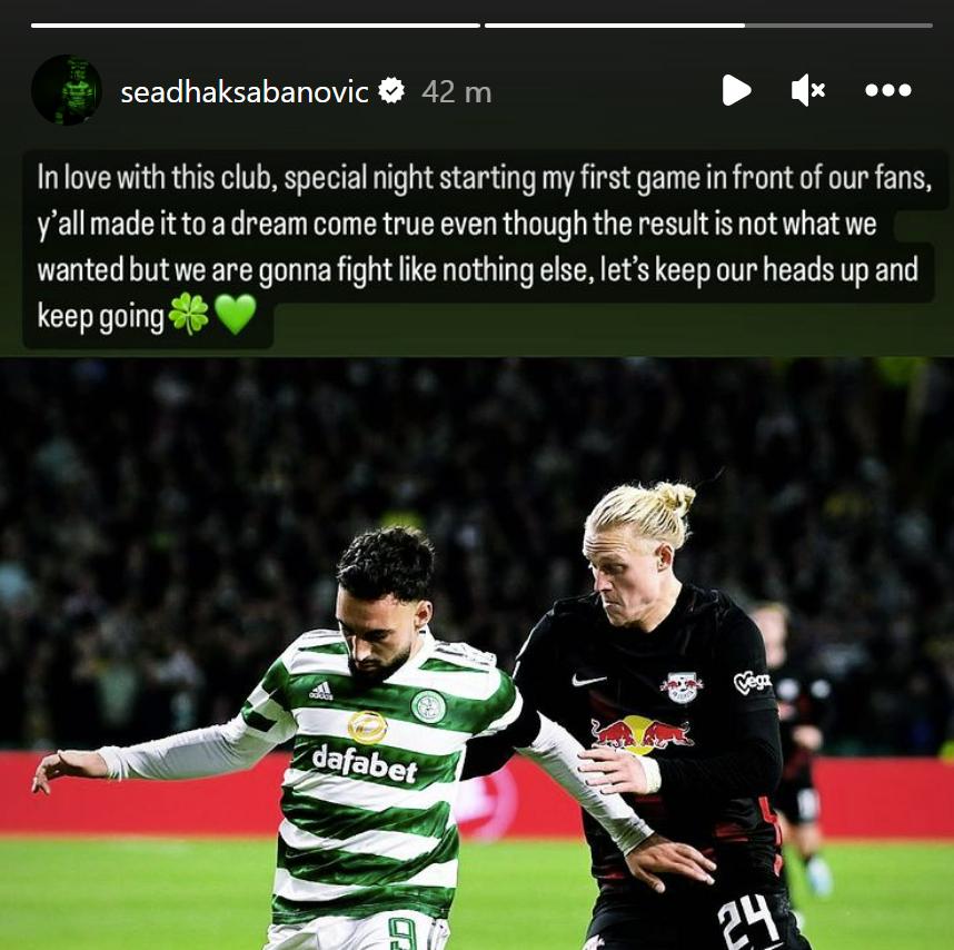 Sead Haksabanovic Instagram