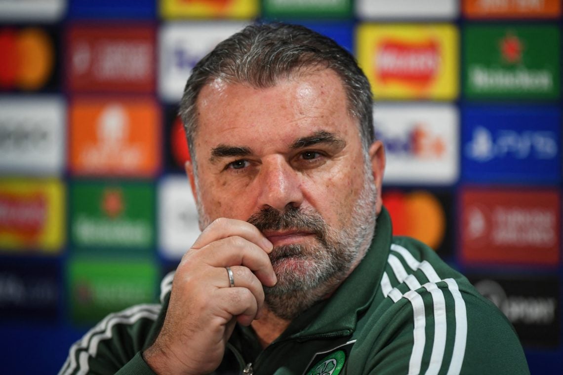 Ange Postecoglou was in great form today as Celtic took another step back to normality