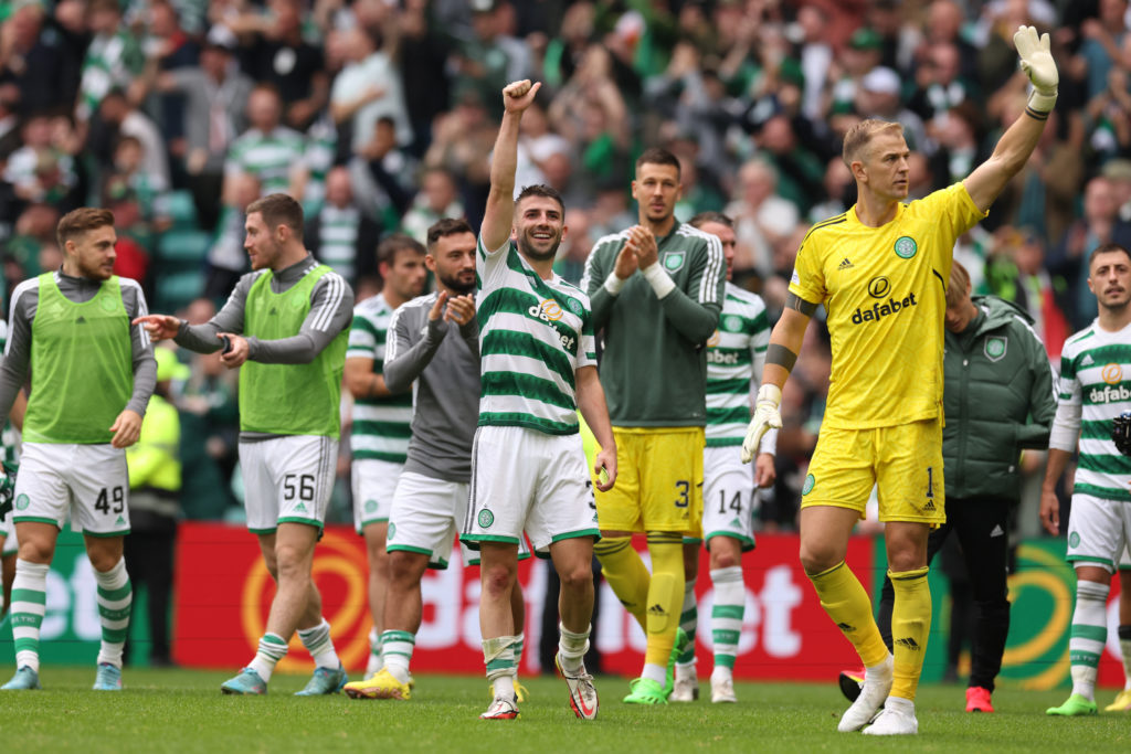 Greg Taylor marks Celtic milestone with fine strike in win at Livingston