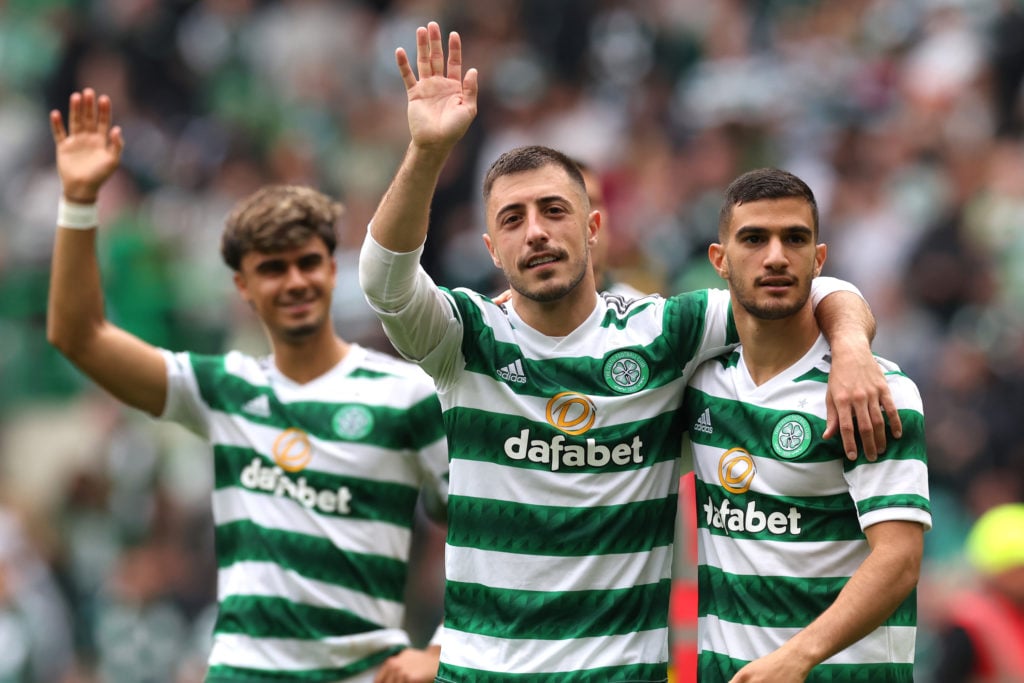 Celtic full-back Josip Juranovic