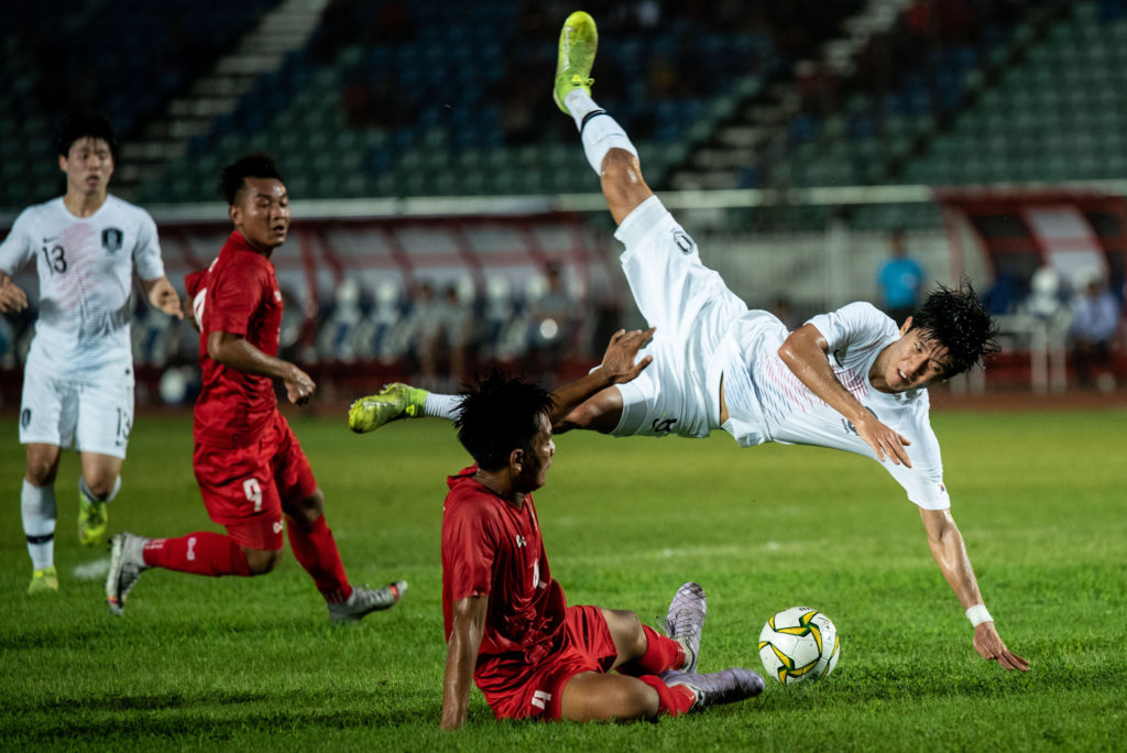 Myanmar v Korea Republic - U-19 Championship 2020 Qualifiers