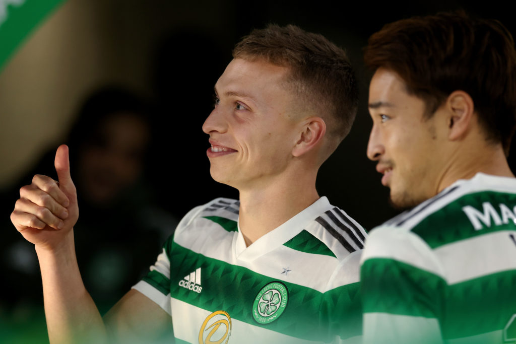 Recent Celtic signing Alistair Johnston