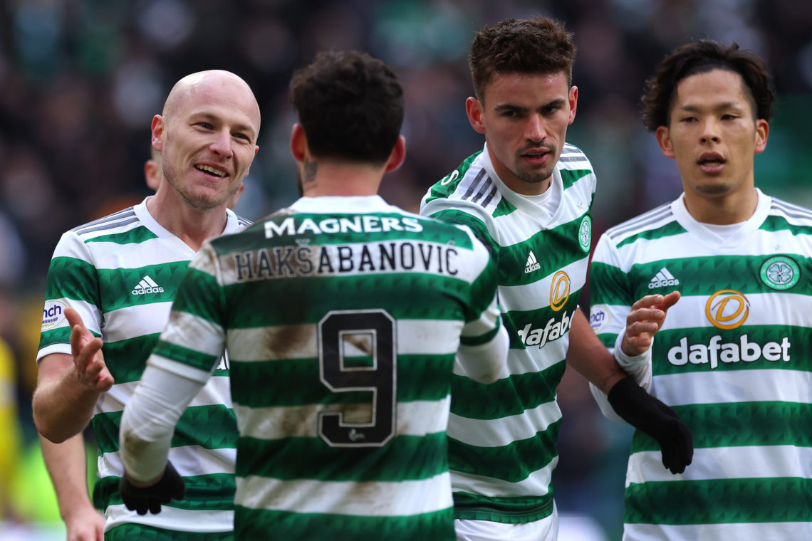 Mooy and Iwata take to Instagram after Celtic Park win as Kyogo shares team's 'birthday surprise'