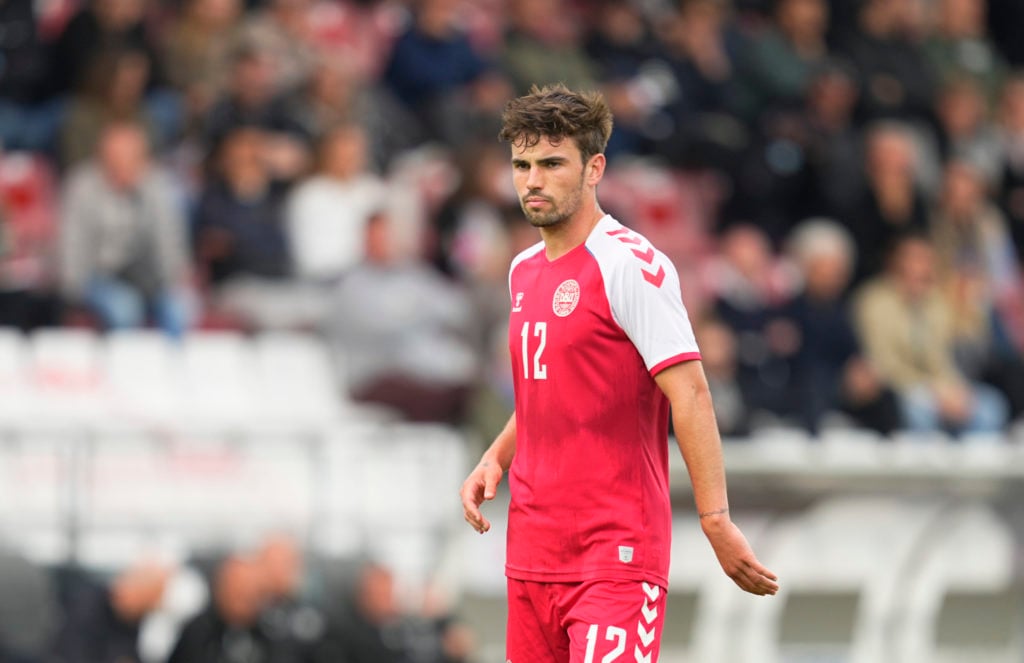 O'Riley has featured for Denmark's under-21s