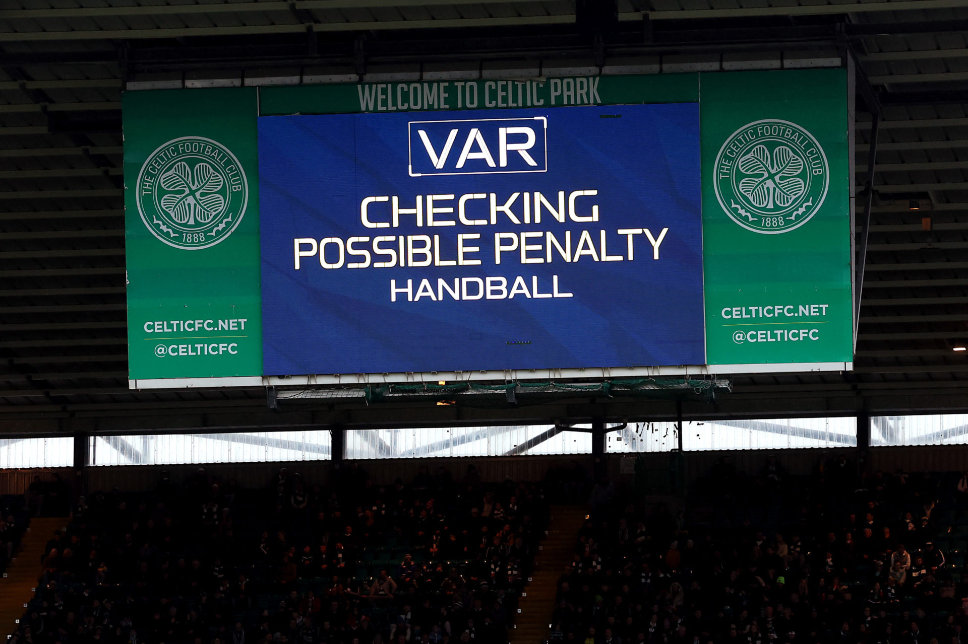 VAR was used in our fourth round win over Greenock Morton