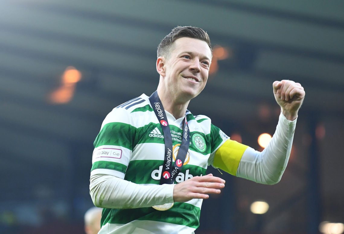 Callum McGregor's ridiculous Hampden feat as captain makes late-night visit to Celtic trophy case