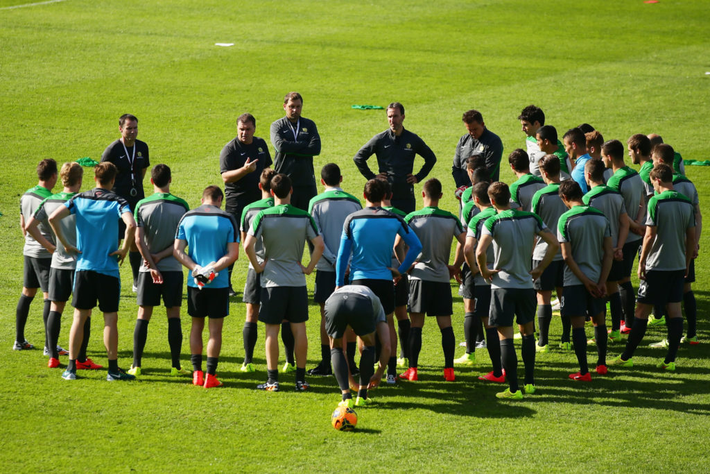Australian Socceroos Training Session