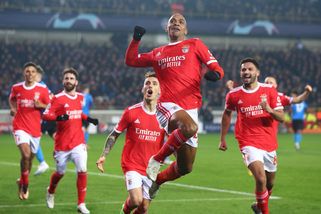 Club Brugge KV v SL Benfica: Round of 16 Leg One - UEFA Champions League