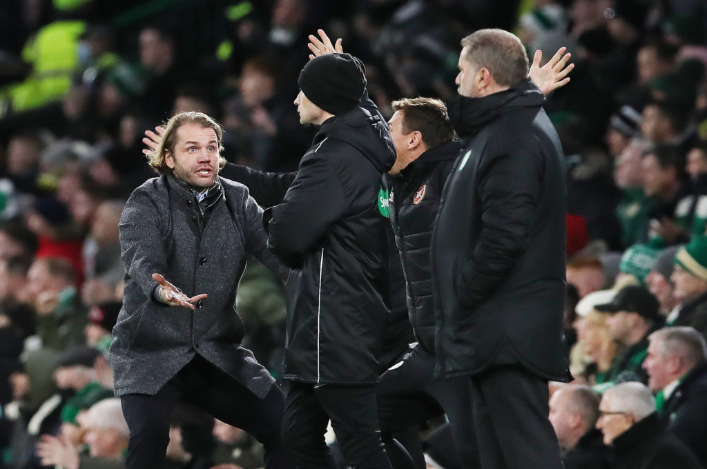 Robbie Neilson often cuts a frustrated figure at Celtic Park