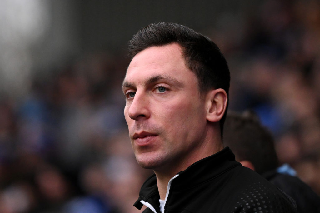 Scott Brown watches on during Sheffield Wednesday vs Fleetwood Town
