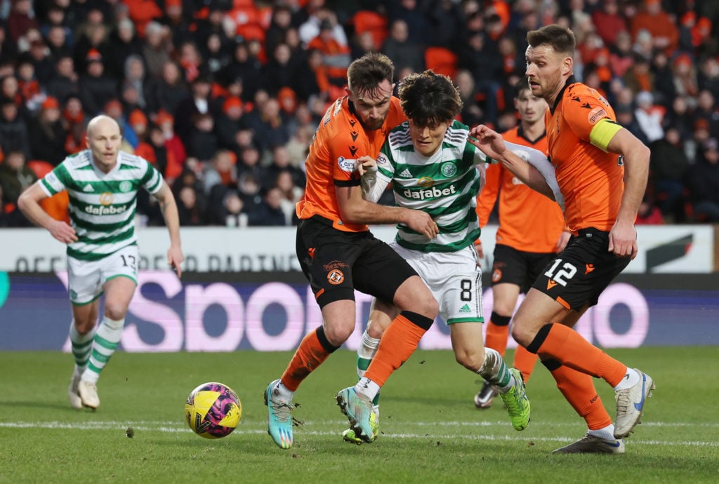 Celtic have taken nine points against Dundee United this season