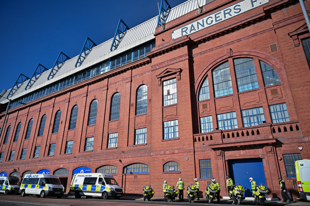 Rangers Play Former Champions After Winning The SPFL And Ending Celtic's Nine-Year Run At The Top